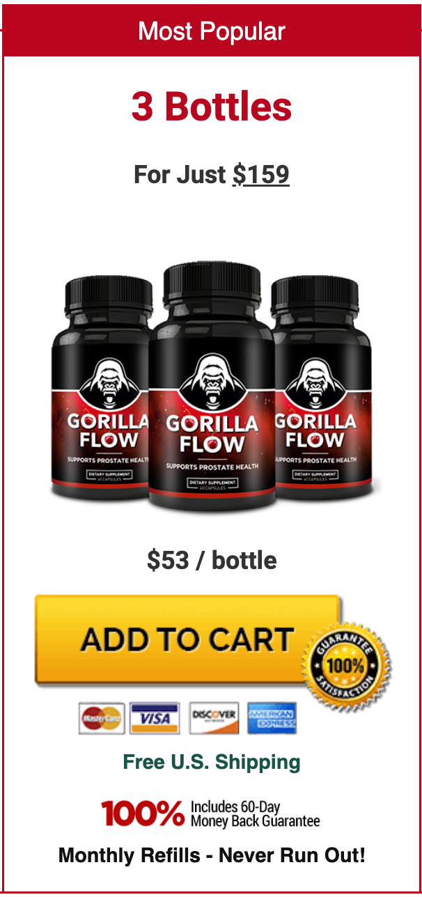 Gorilla Flow - 3 Bottles